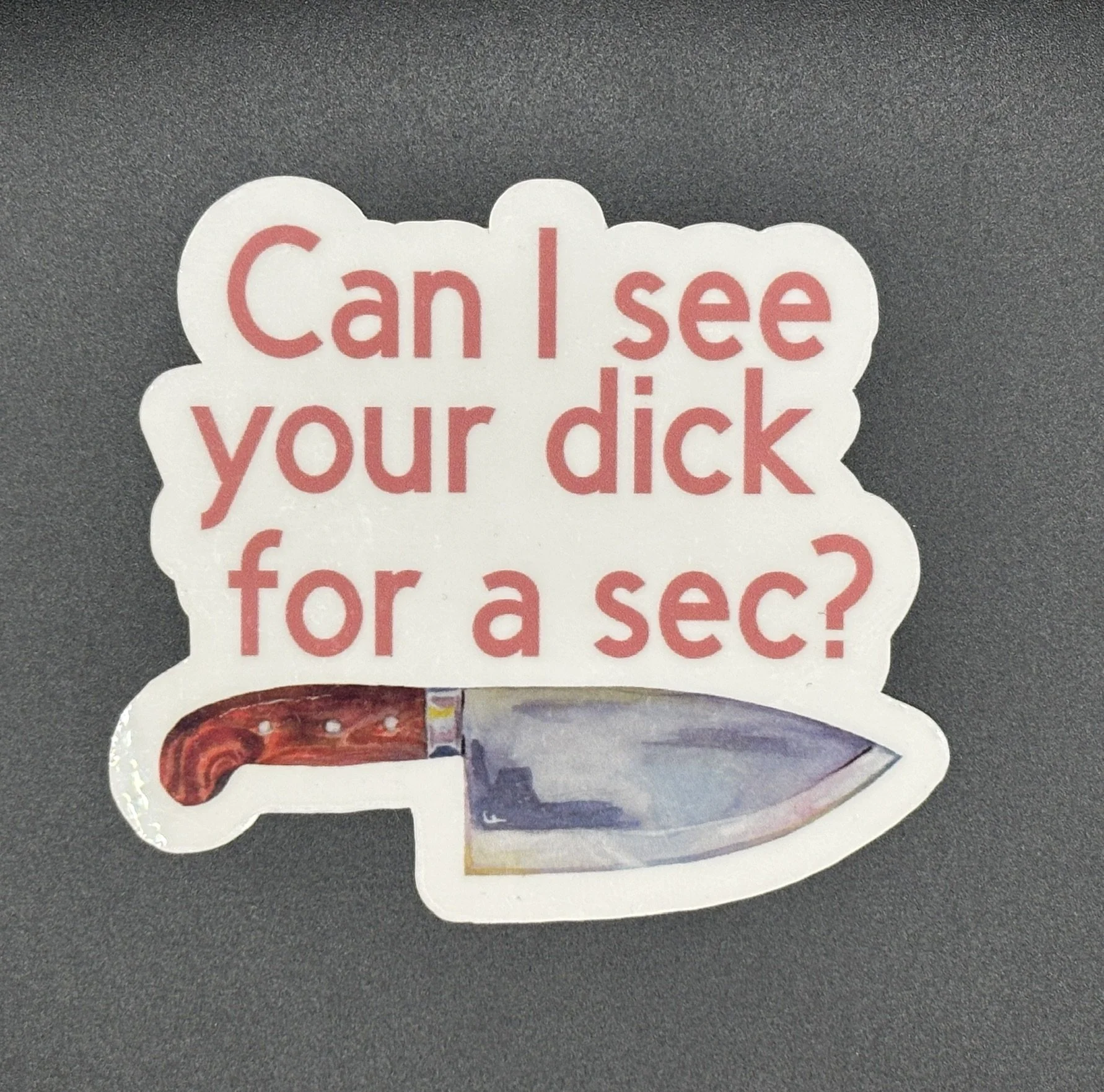 Can I see your Dick for a sec?