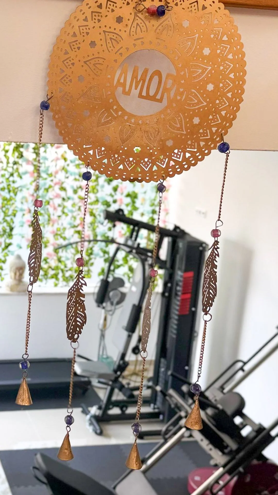 Detalhes da sala de Fitness