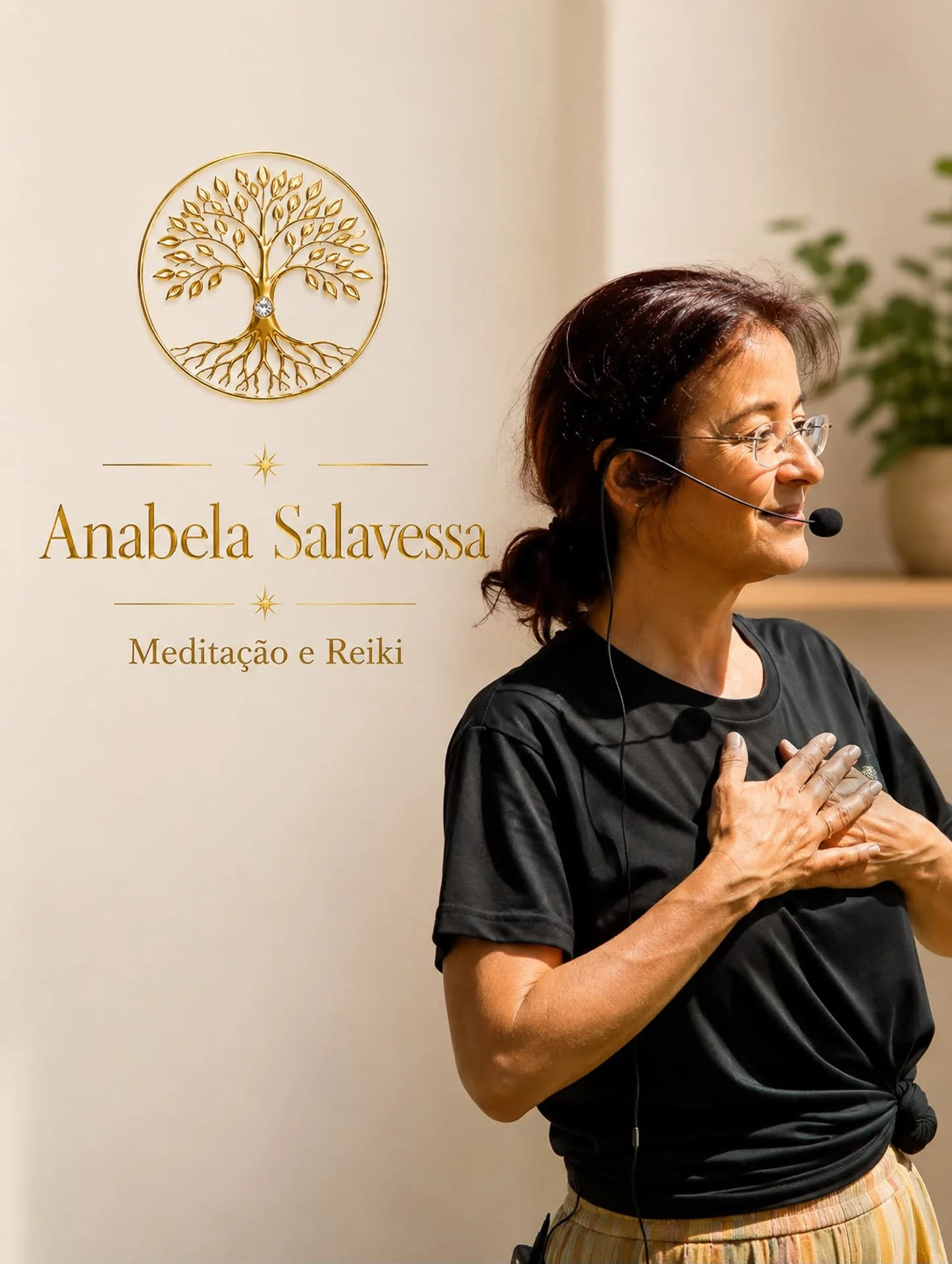 Anabela Salavessa - Parceria para Reiki e Meditação com Maison Mariza Pilates Studio em Azeitão