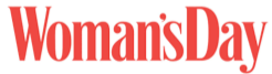 Woman's Day magazine logo in red text on a white background