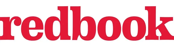 Close-up of the partial text 'redbook' in bold red letters on a white background.