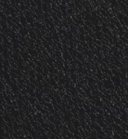 Close-up of a textured black surface, possibly leather or synthetic material.