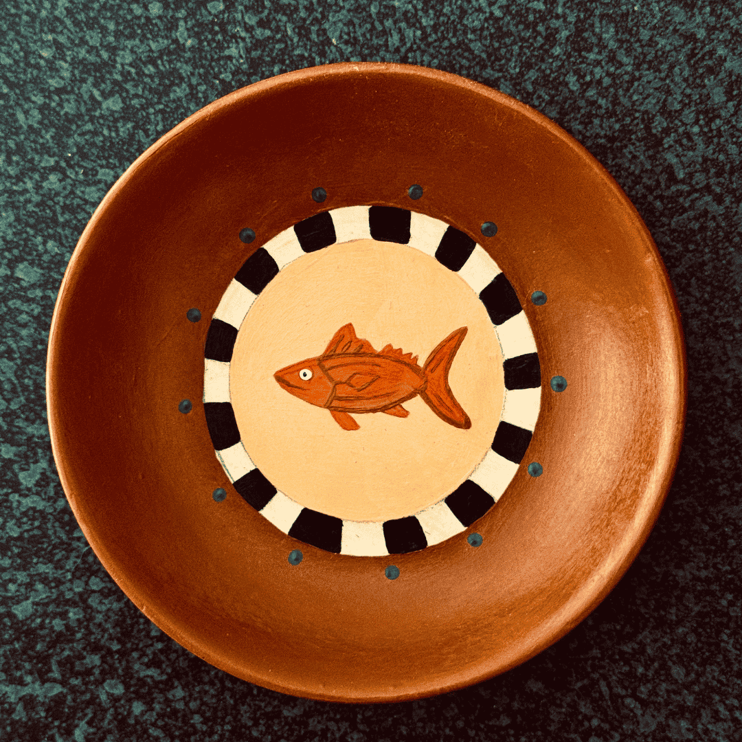 Original Hand-Painted Trinket Dish