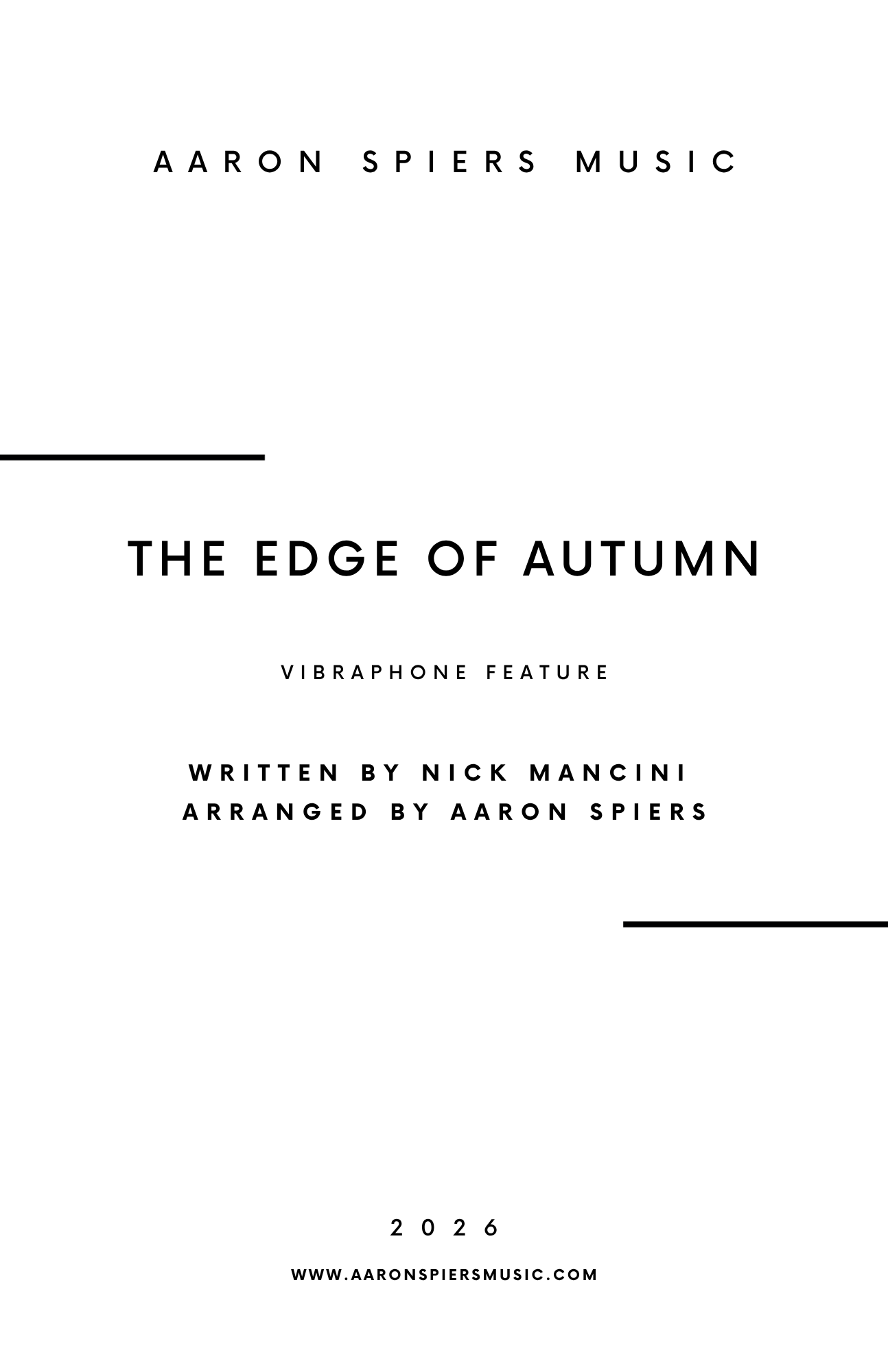 The Edge of Autumn