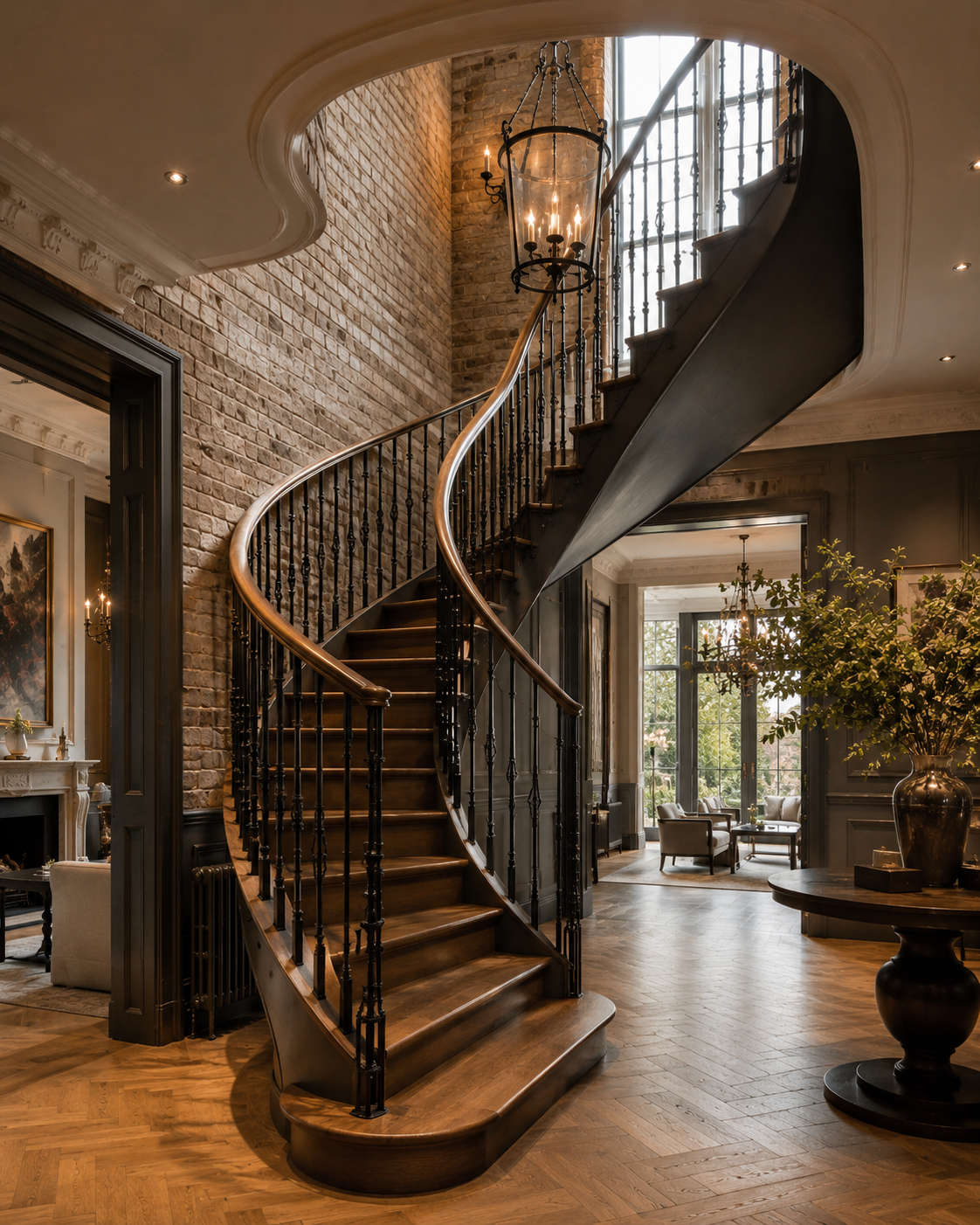 Elegant foyer with sweeping staircase.png