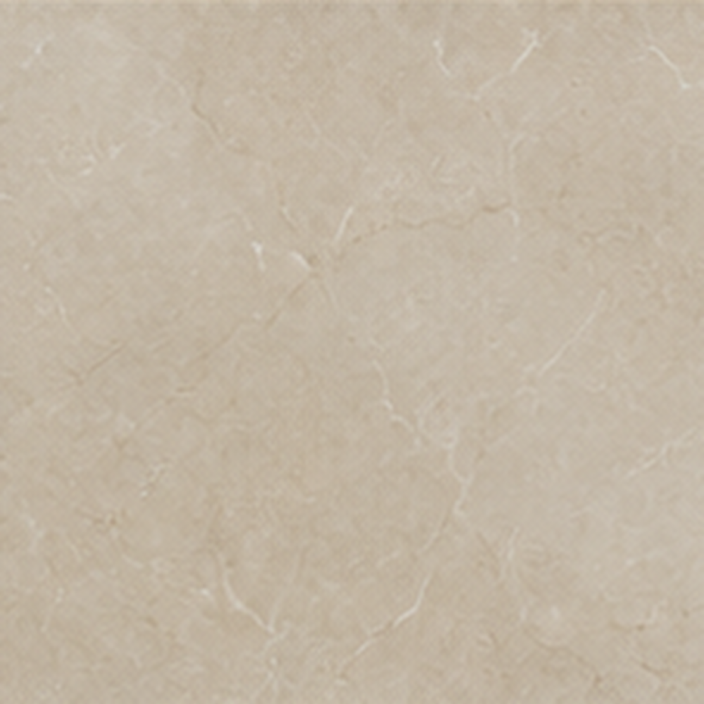 Crema Marfil stone sample in warm beige tones