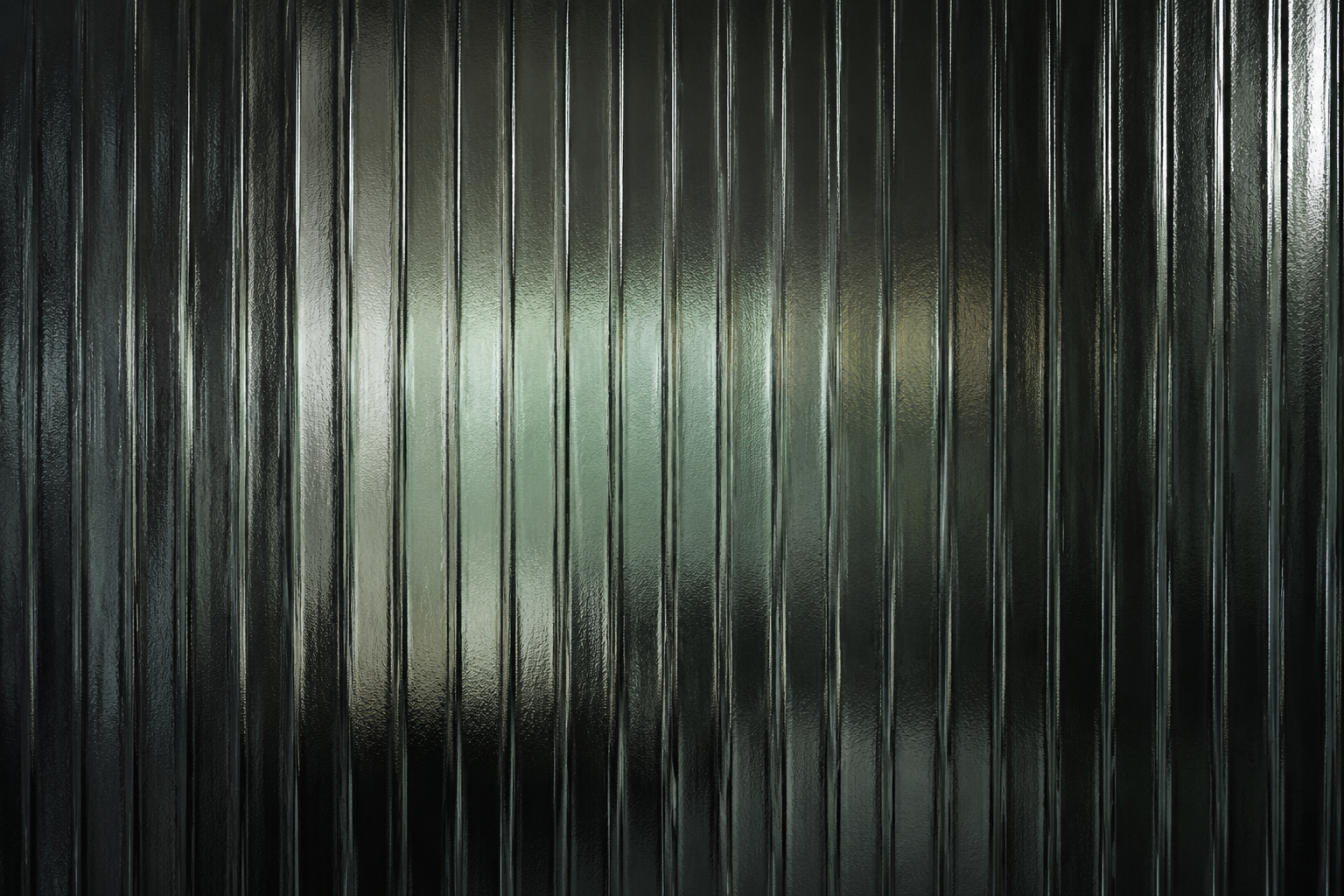 Ribbed glass with subtle light reflections.png