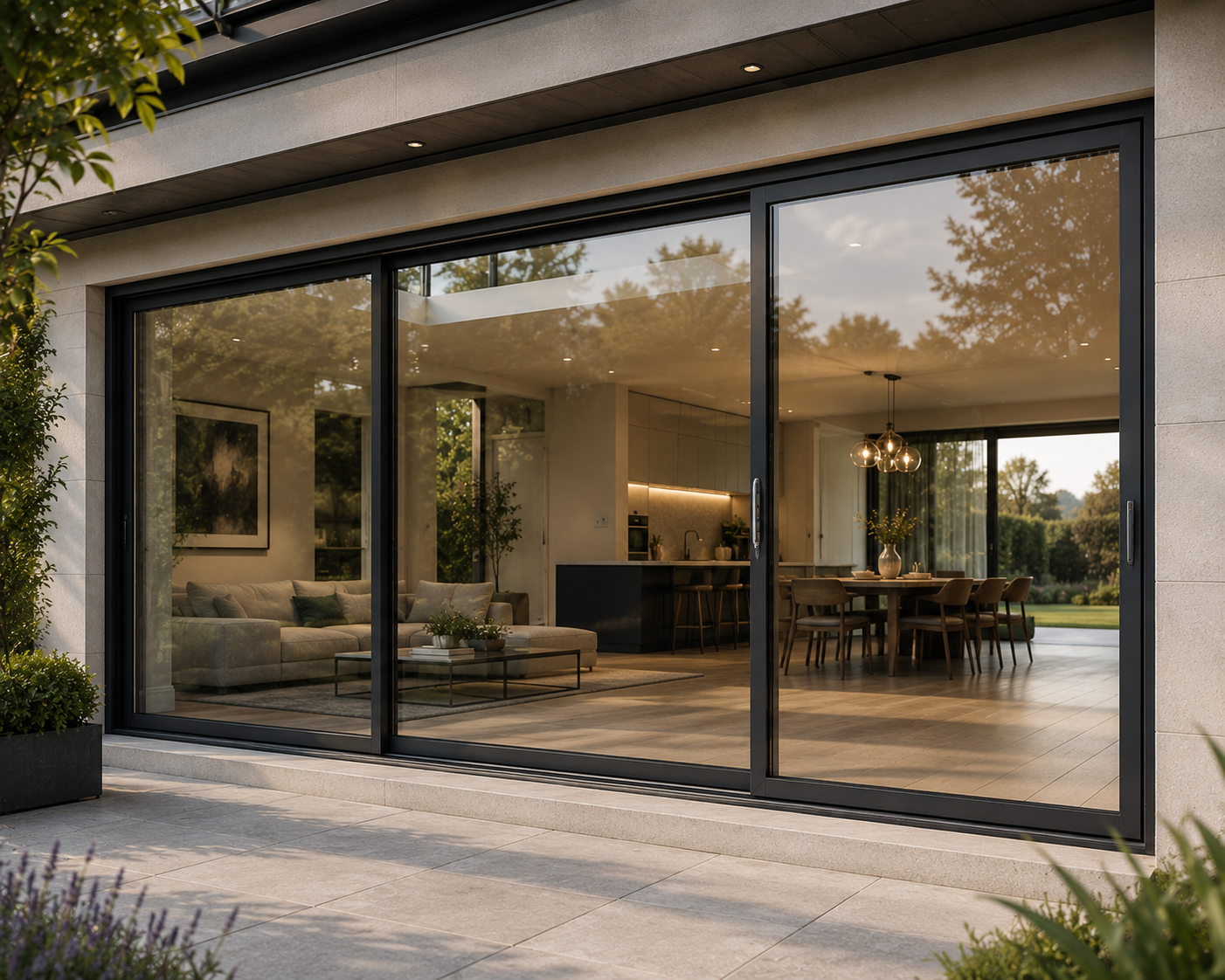 sliding glass door