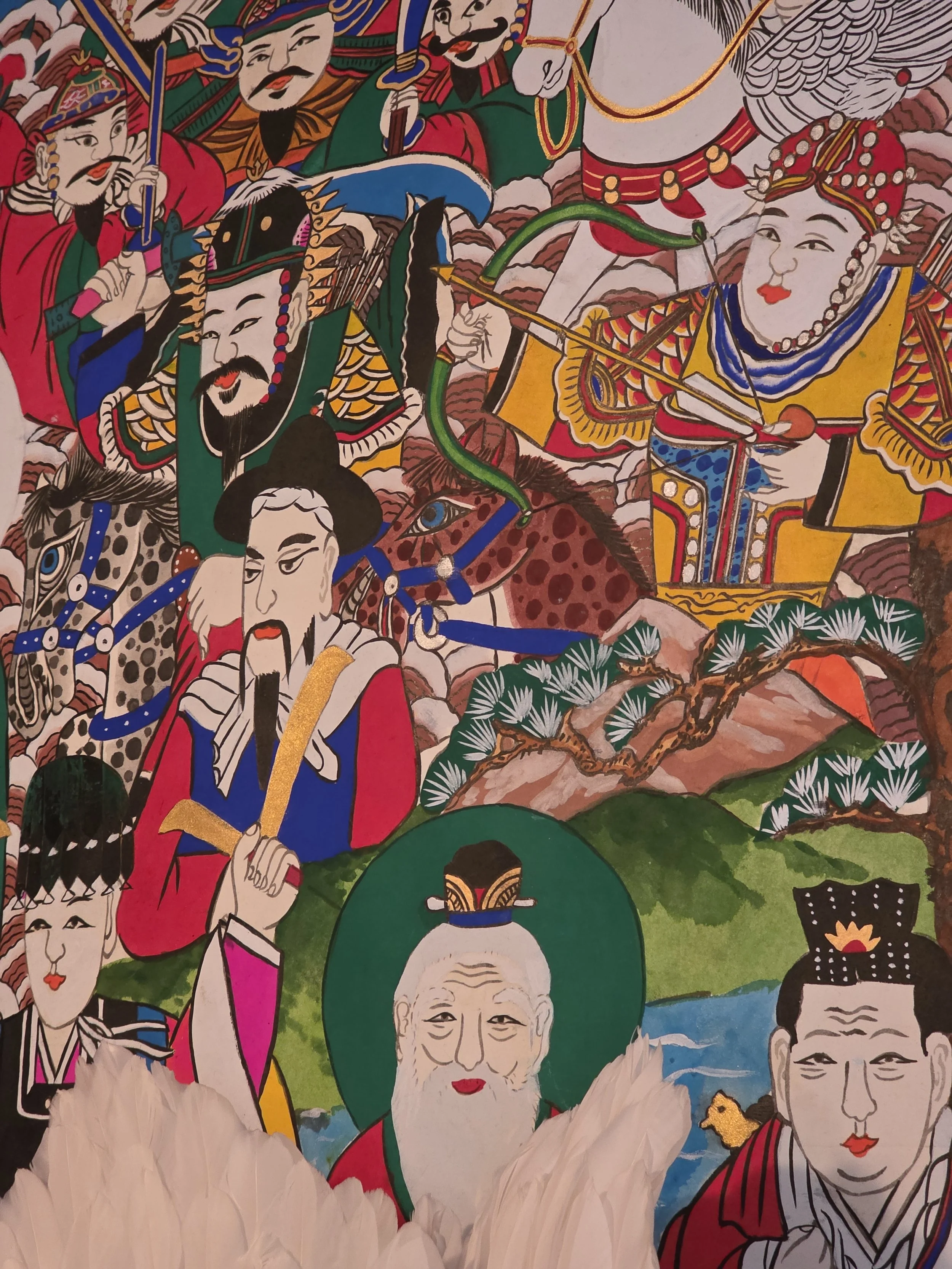 Sacred Korean Deity Painting