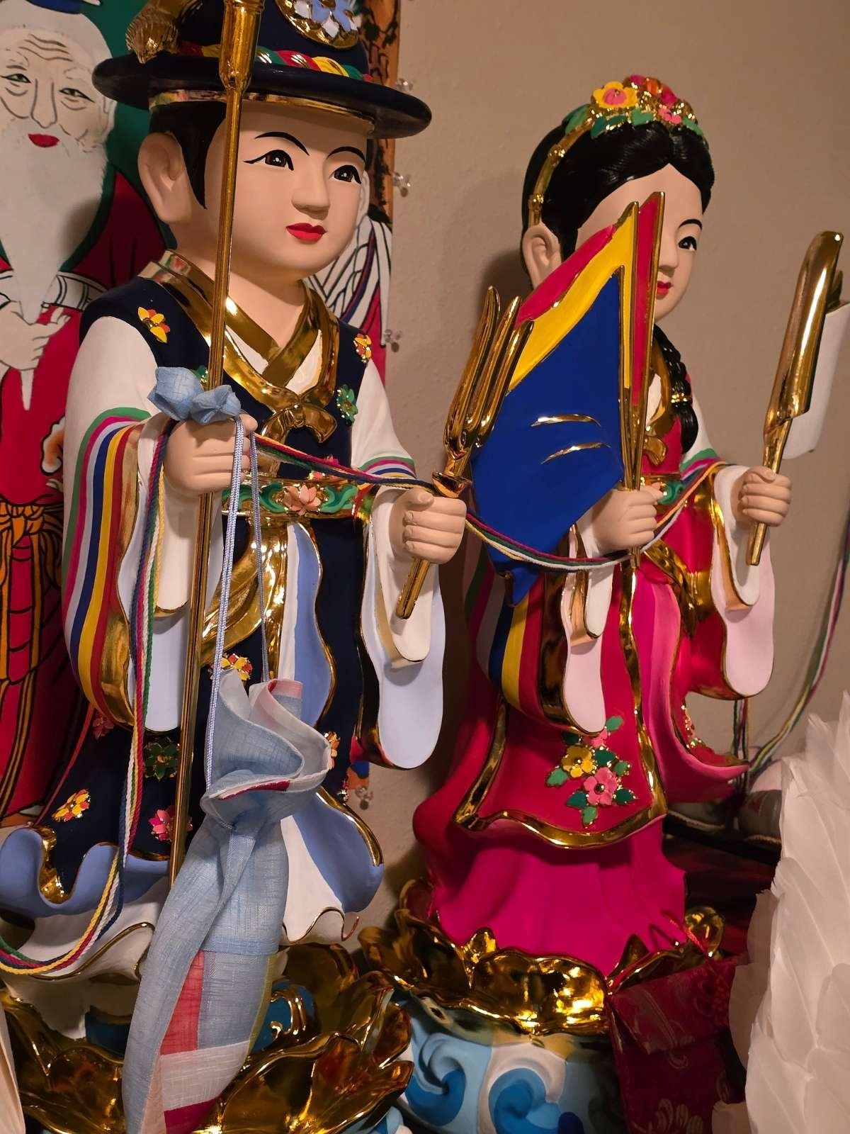 Ceremonial Guardian Figures