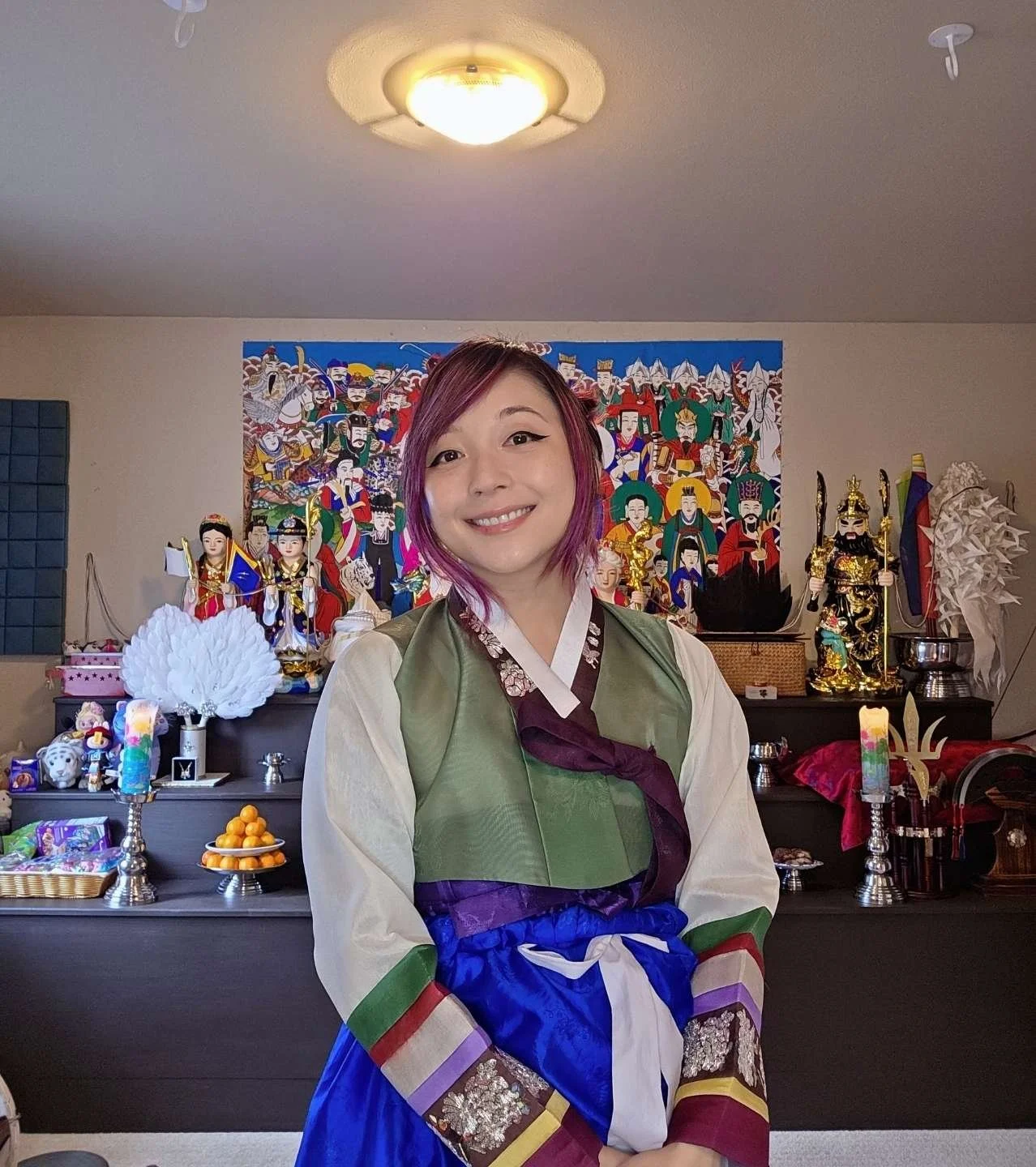 Korean Shaman Services from Lacey, Washington to provide traditional Korean ceremonies, spiritual guidance, and sacred ritual work through Firelight Lotus.