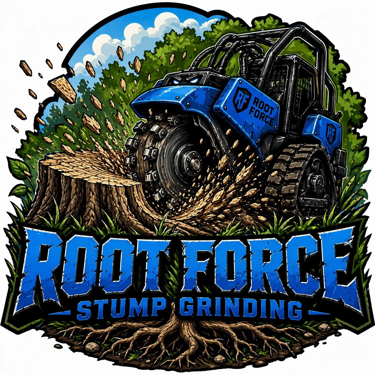 Root Force Stump Grinding