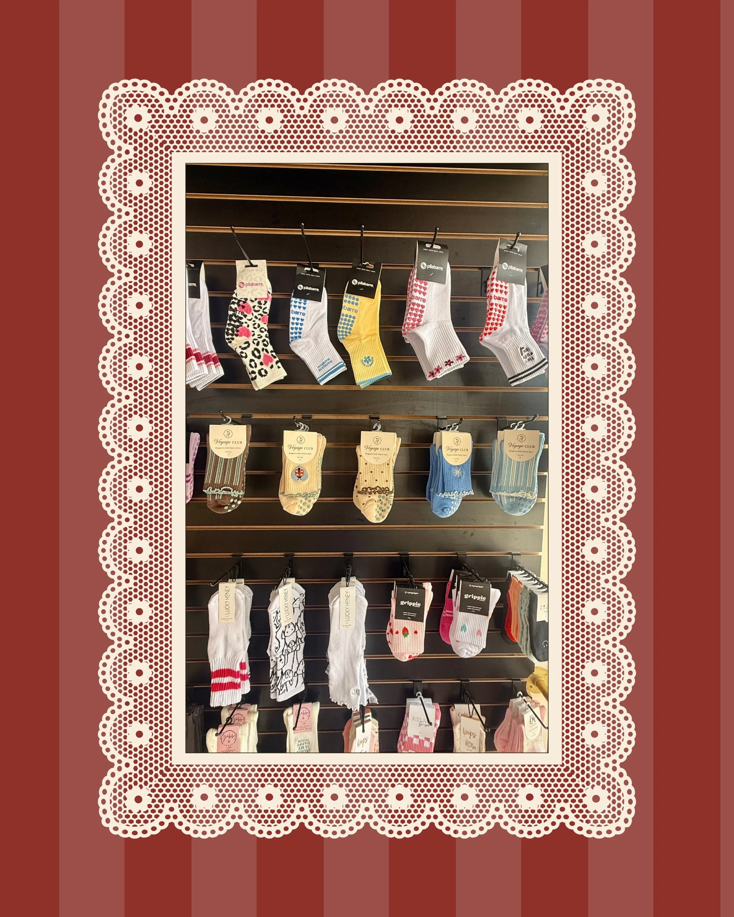 We are SO excited to announce that our grip socks are officially available in-studio at Viva Lagree!

📍 Where to find us:
Viva Lagree &ndash; Farmington
Viva Lagree &ndash; Layton

Next time you&rsquo;re in the studio, check out the collection! 

Wh