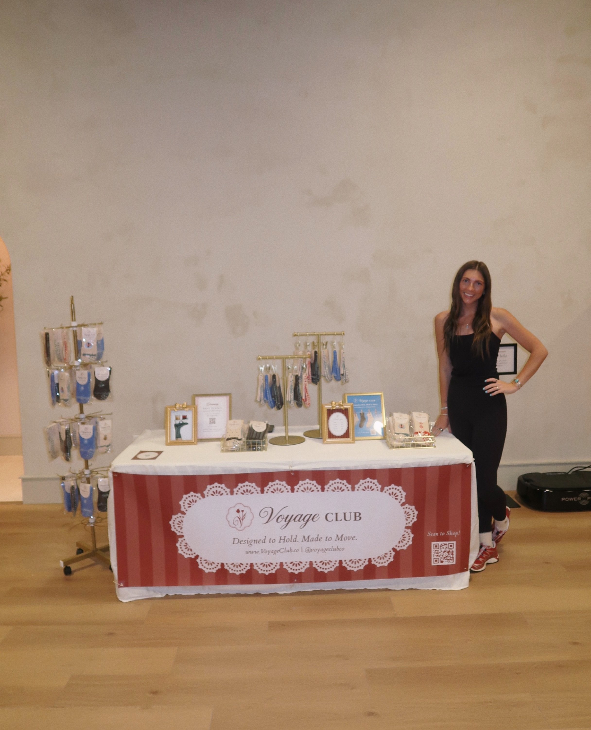 Our first Voyage Club pop-up 🤍

So grateful to @alyzehealth for having us today and giving Voyage Club a space to be part of such a fun day! It was so amazing to see so many people supporting Voyage Club!

Thank you to everyone who stopped by, shopp