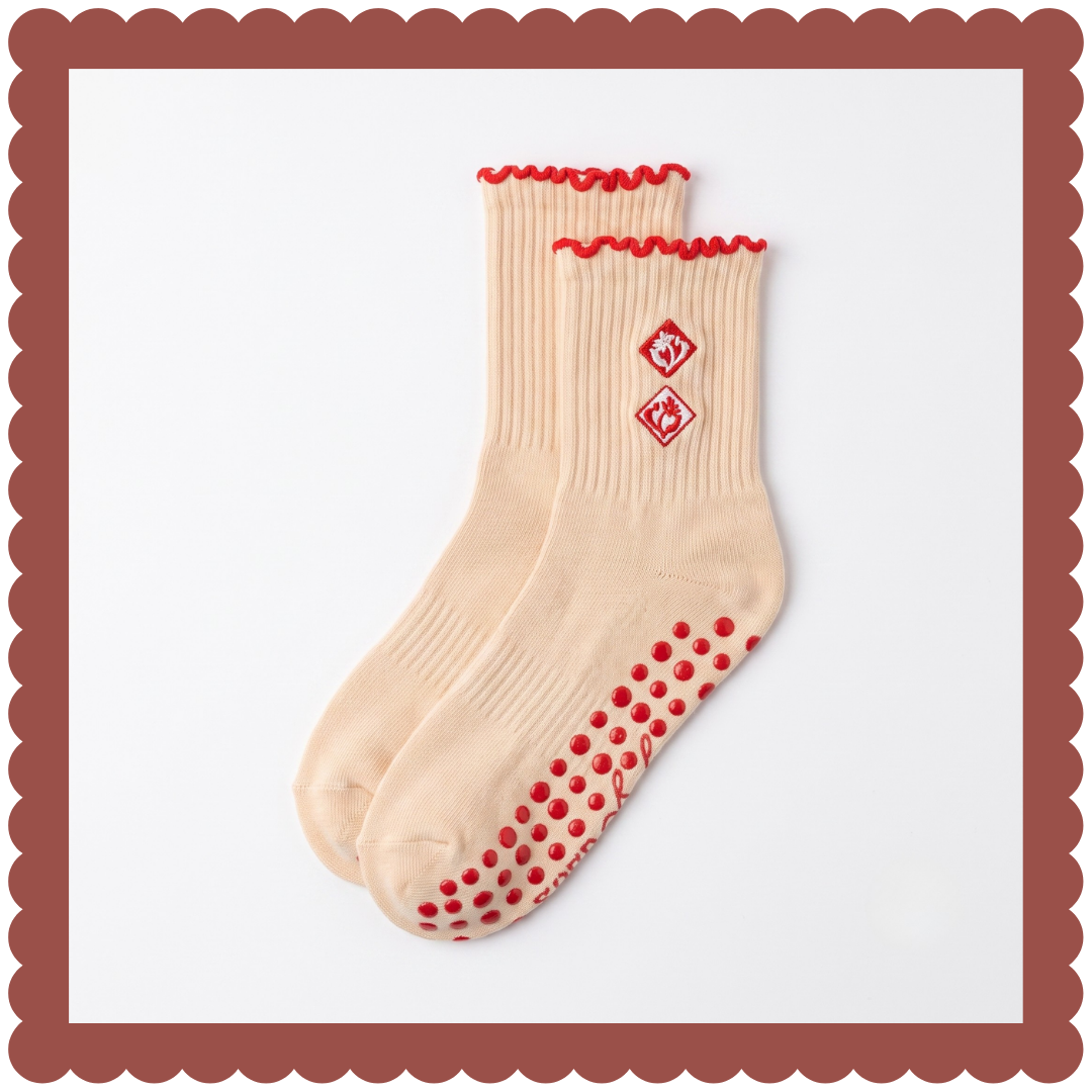 The Farmers Market Grip Sock