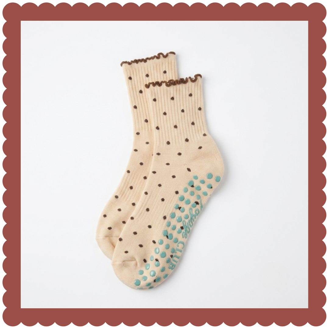 The Iced Chai Grip Sock