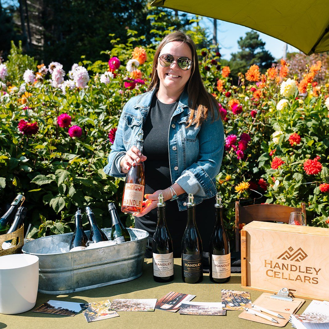 @handleycellars will be back with us at both the Winesong Grand Tasting and Pinot Celebration. One of the earliest wineries in #andersonvalley, Handley makes an amazing assortment of reds, whites, and bubbles. Use code EarlyBird for 15% off your tick