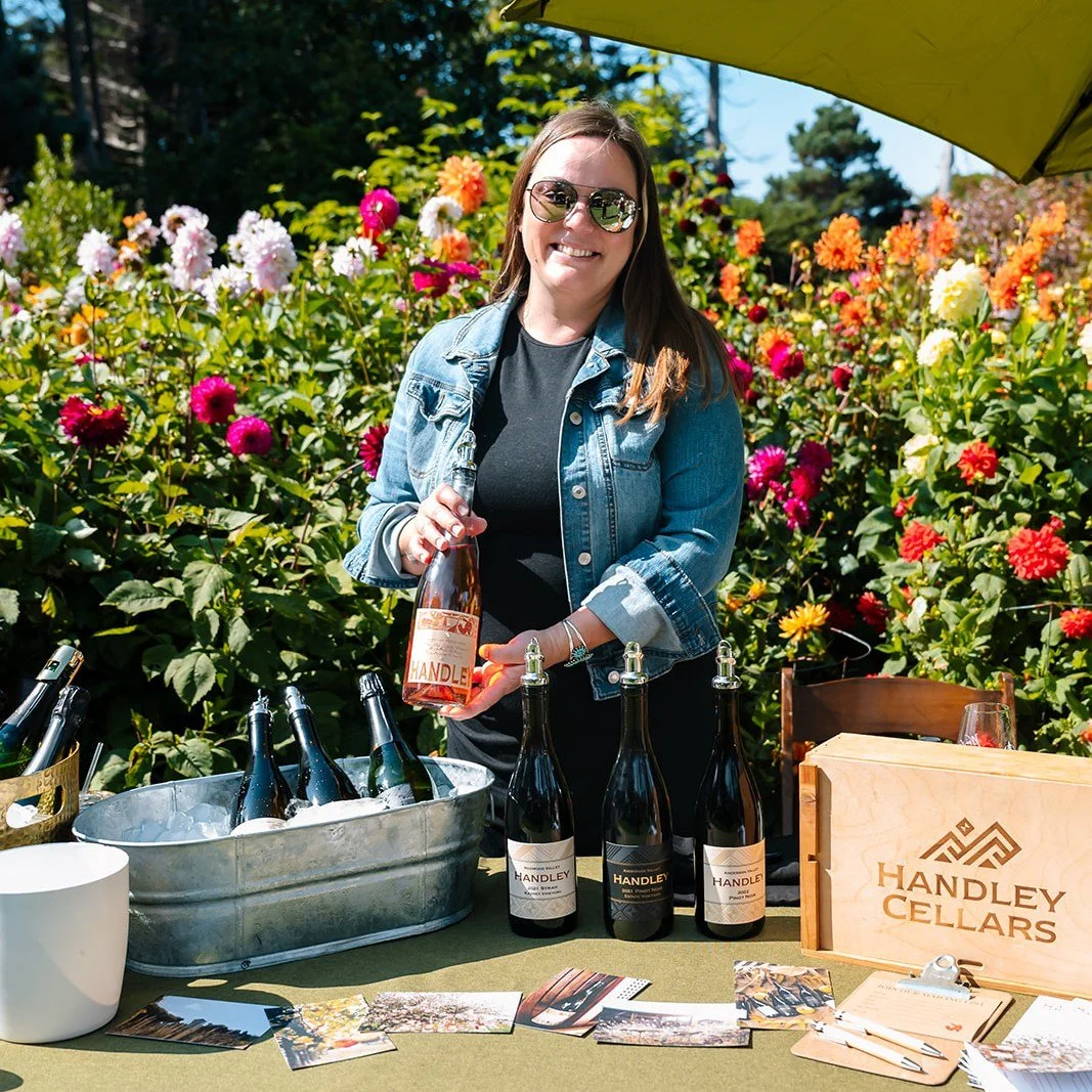 @handleycellars will be back with us at both the Winesong Grand Tasting and Pinot Celebration. One of the earliest wineries in #andersonvalley, Handley makes an amazing assortment of reds, whites, and bubbles. Use code EarlyBird for 15% off your tick