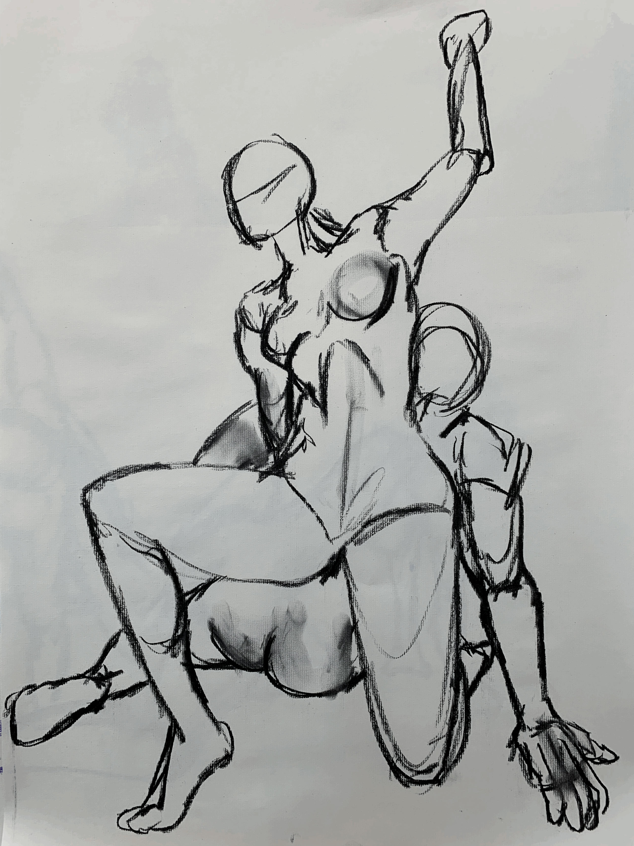 The Man and Woman Dancing