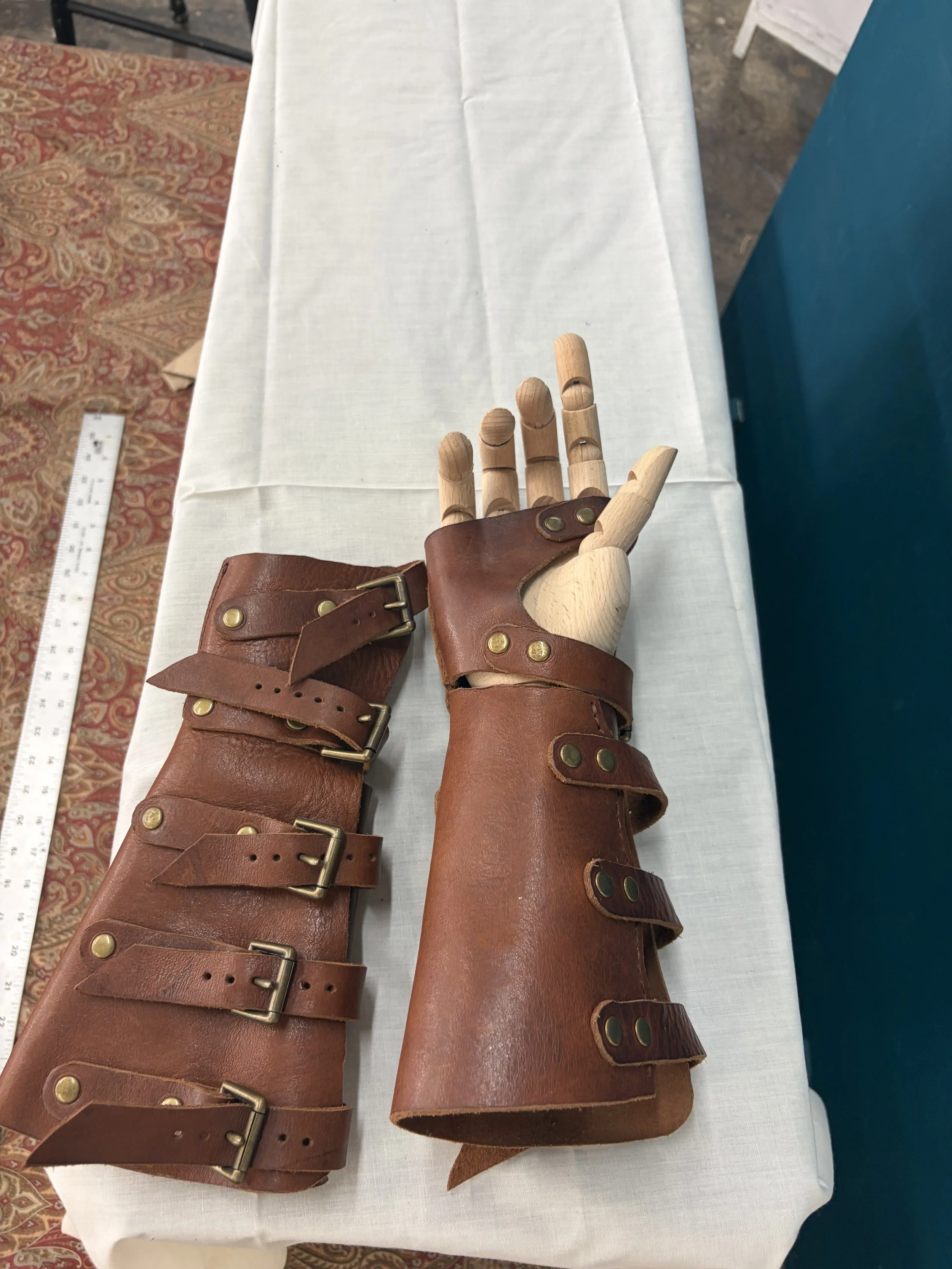 Dark Brown Bracers