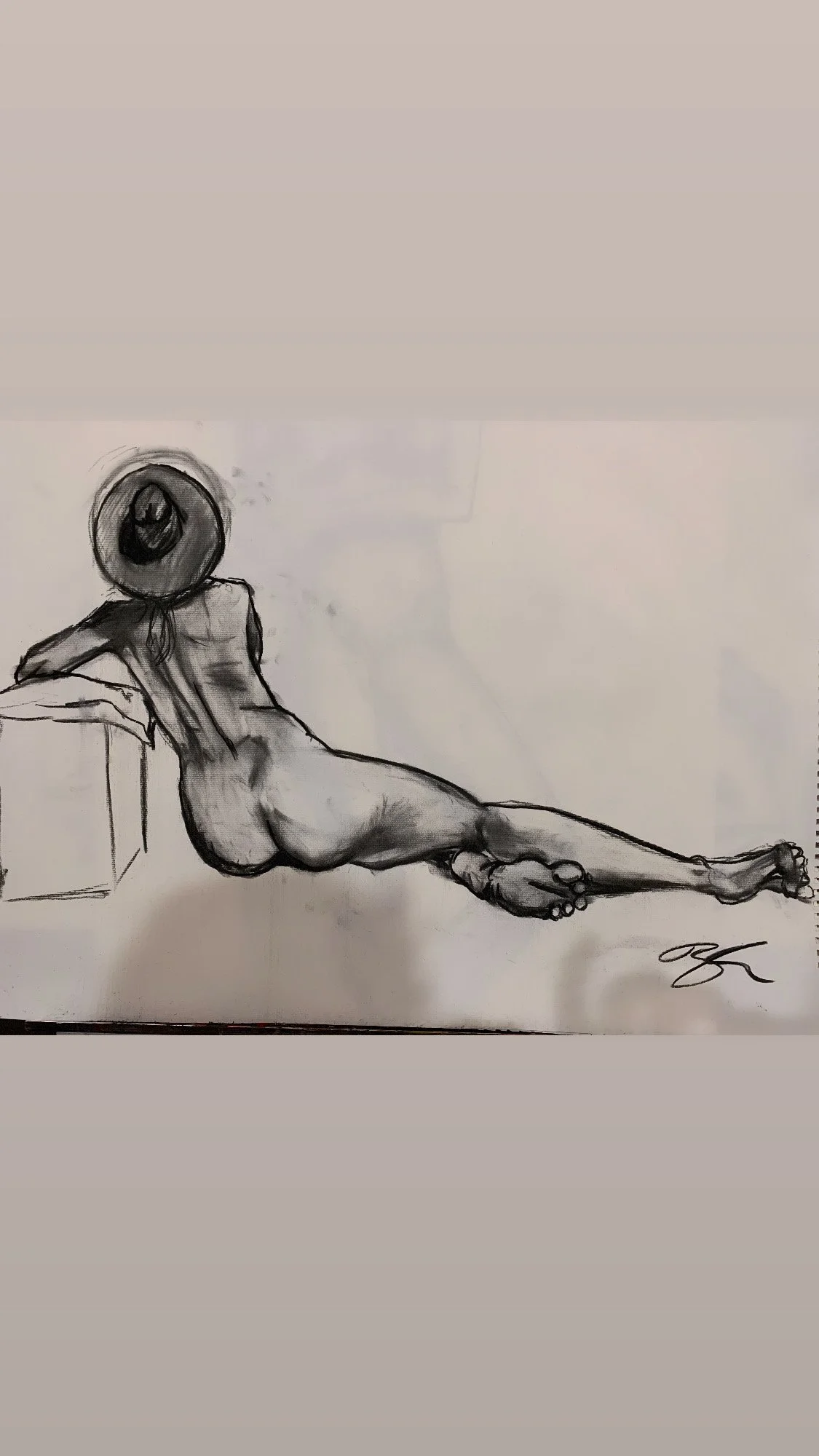The Posing Woman