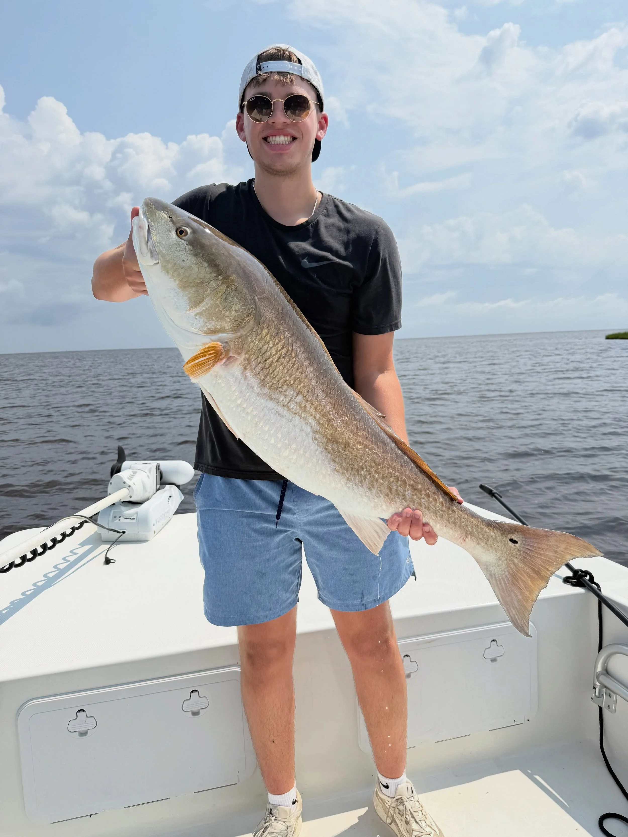 Good catch of Spanish mackerel in the morning then hit the big drum mid day on a 6 hour trip! Great time with this crew from Michigan.
