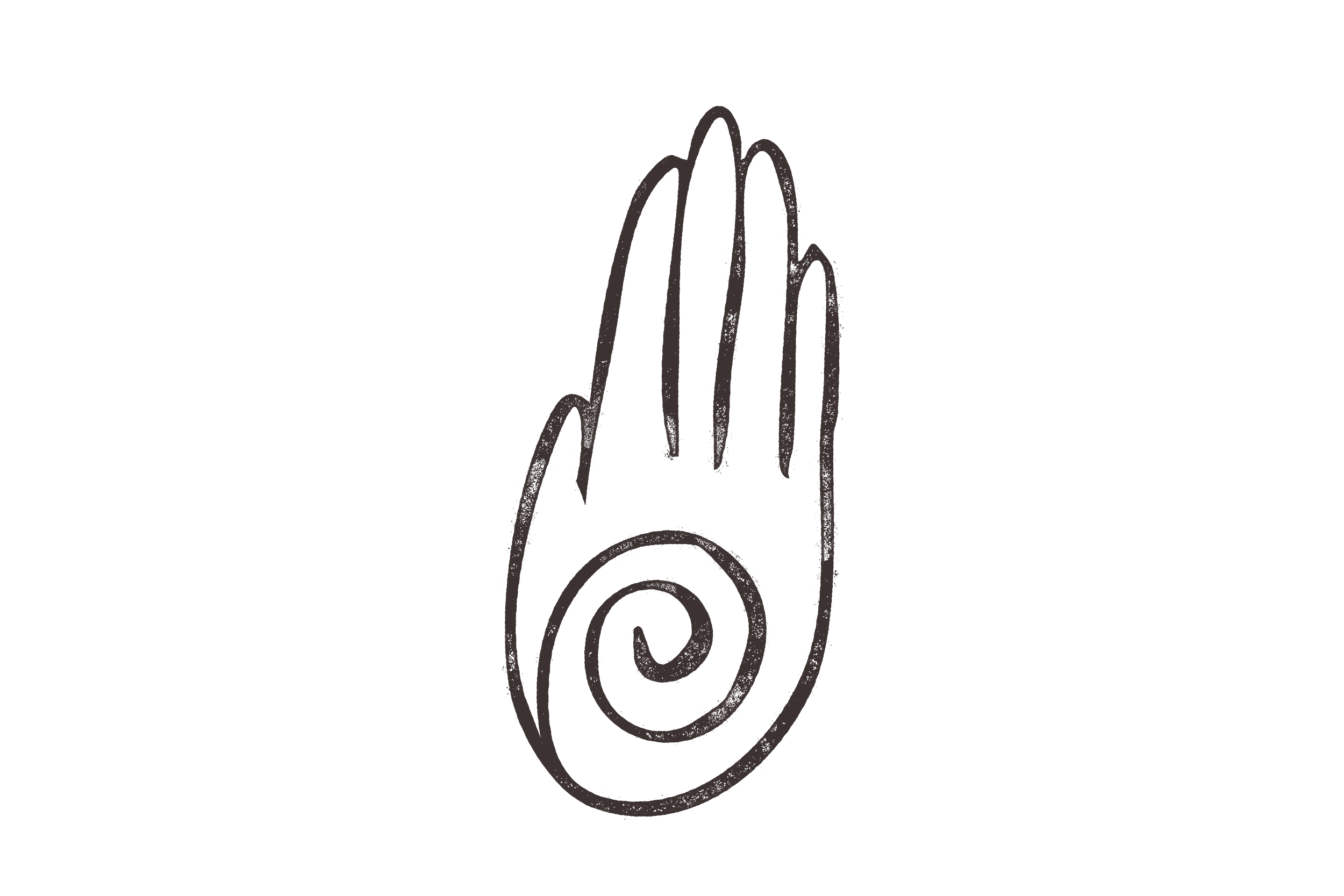 Neon sign of a treble clef and musical notes on a black background