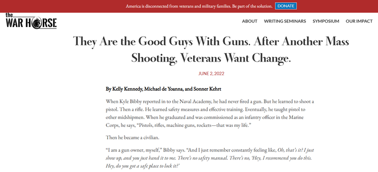 When Kyle Bibby reported to the Naval Academy, he had never fired a gun. But he learned to shoot a pistol. Then a rifle. He learned safety measures and effective training. Eventually, he taught pistol to other midshipmen. When he graduated and was co