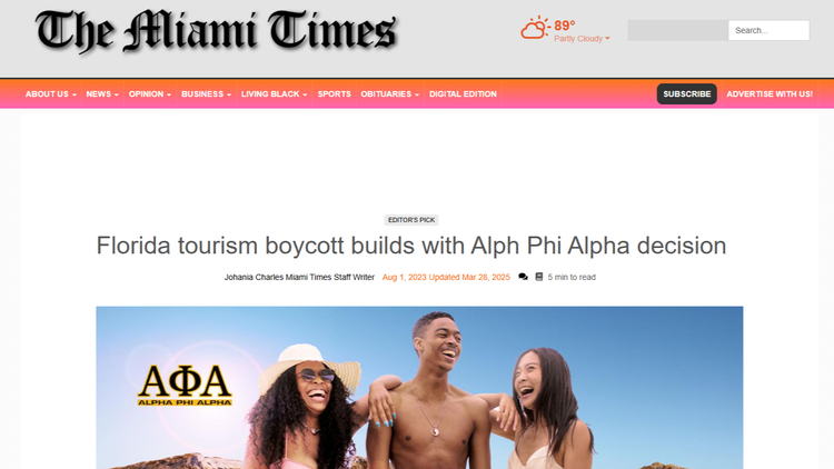 “There’s a lot of places where you can have your conferences and probably feel safer,” Bibby said. “Boycotts and strikes are examples of people standing up and uniting together and demanding the people in power to do something better for the communit