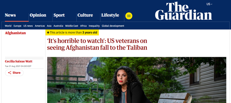 “I had this kind of dread that the Taliban were just going to wait us out,” said Bibby. “And all these families, all these kids, they’re just going to go back to being under the rule of the Taliban. And we will have just been a blip for them.”