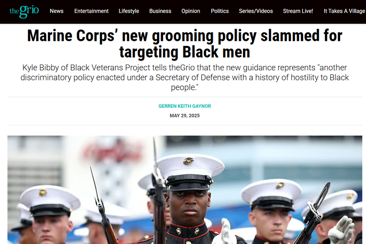 “These medical waivers have existed for decades without compromising mission effectiveness and the military routinely relaxes grooming standards for operational needs,” Bibby added. “Threatening administrative separation for Marines needing longer-te