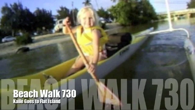 Beach Walk 730 - Kaile Paddles to Flat Island