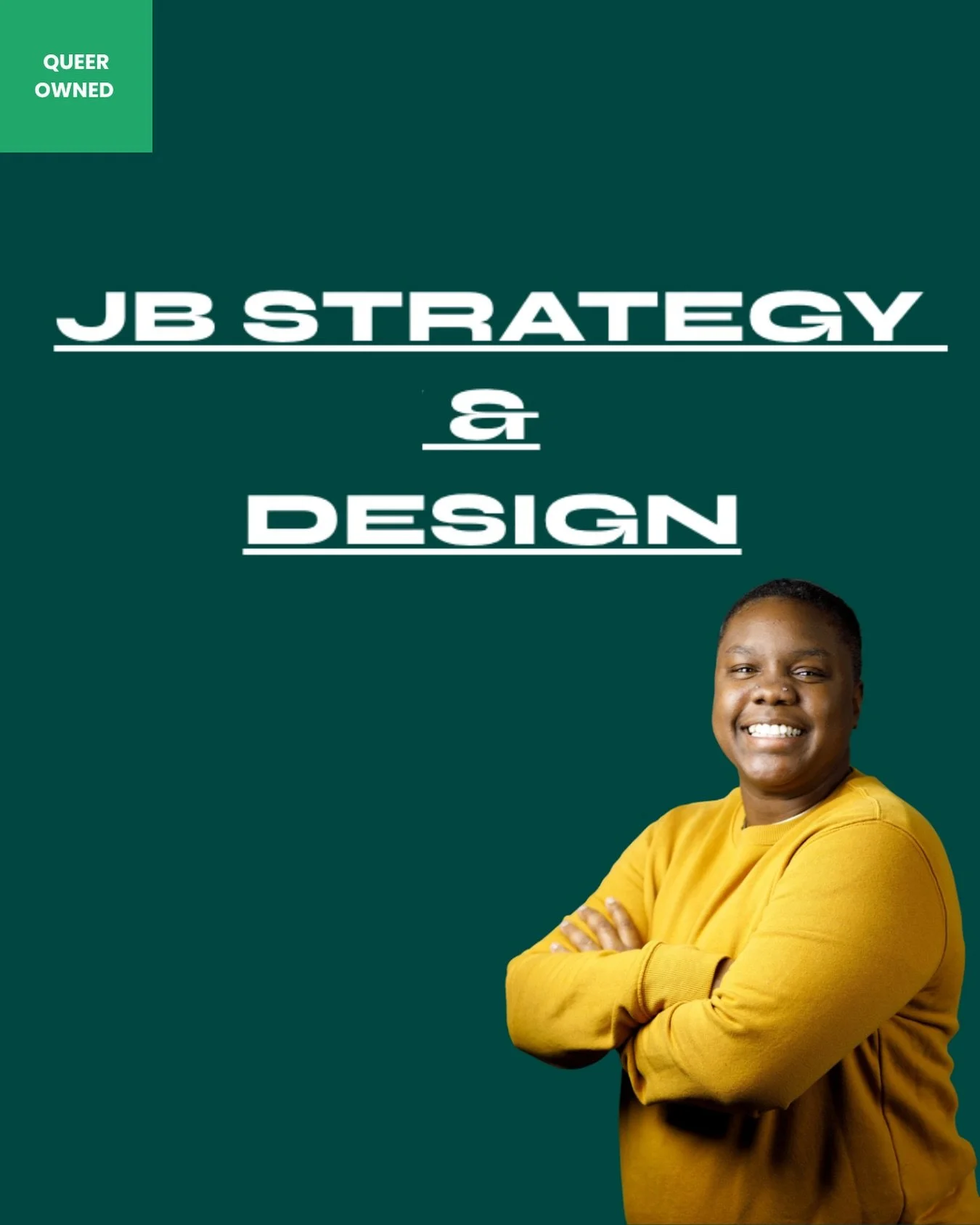 ✨ Business Spotlight ✨

Meet JB Strategy &amp; Design &mdash; helping small businesses, creatives, and nonprofits build powerful, intentional online presence 💻✨

Founded by Jessie Brown, this Black, masculine-presenting, queer-owned studio offers co