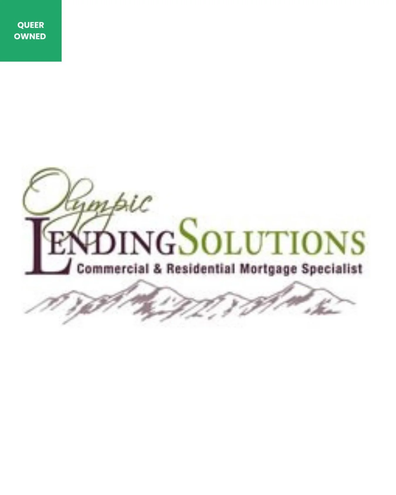 ✨ Business Spotlight ✨

Meet Olympic Lending Solutions &mdash; a queer-owned mortgage lending company helping clients across Washington navigate home financing with confidence 🏡✨

With over 30 years of experience, Olympic Lending Solutions offers a 