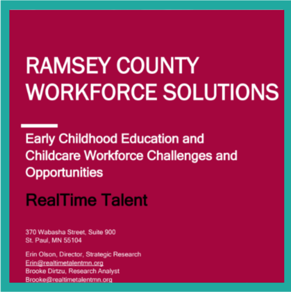 Ramsey County Early Childhood Education and Childcare Opportunities