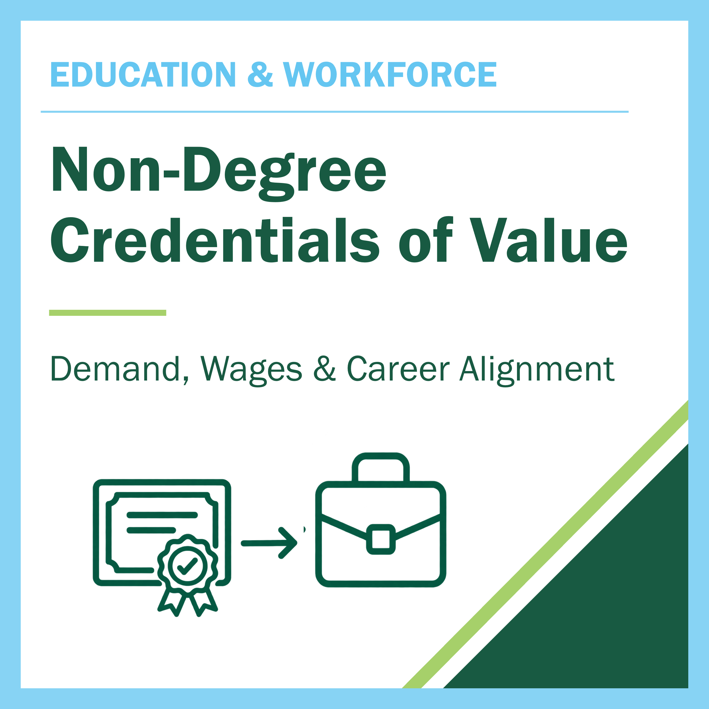 Non-Degree Credentials of Value in Minnesota