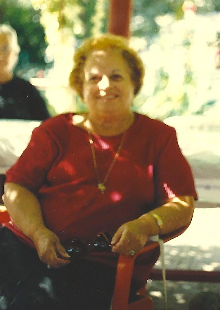 My Thia (aunt) Mary, Galata, Greece
