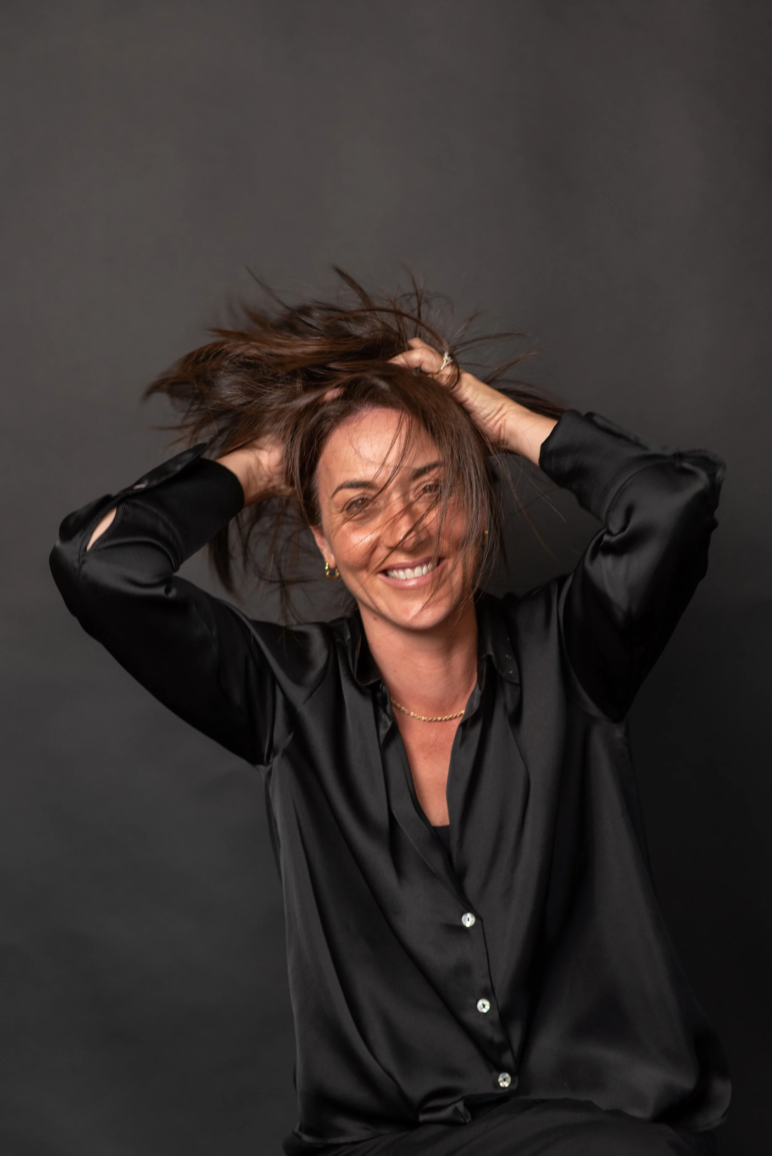 Amy Luttrell, leadership coach and founder, in natural light portrait