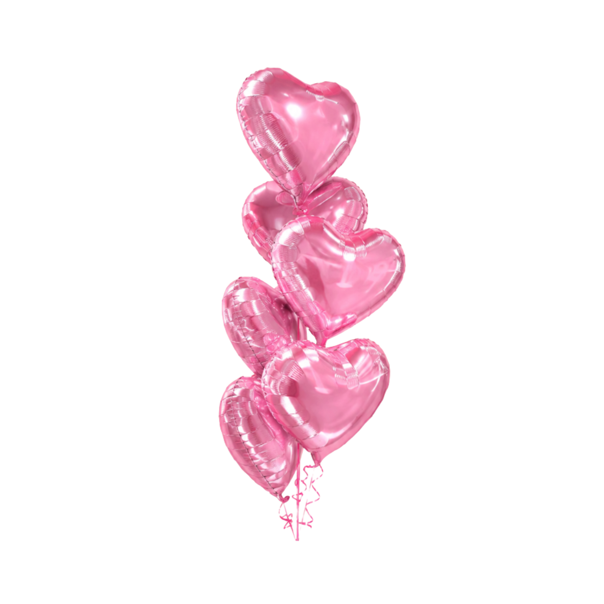 Heart helium balloons