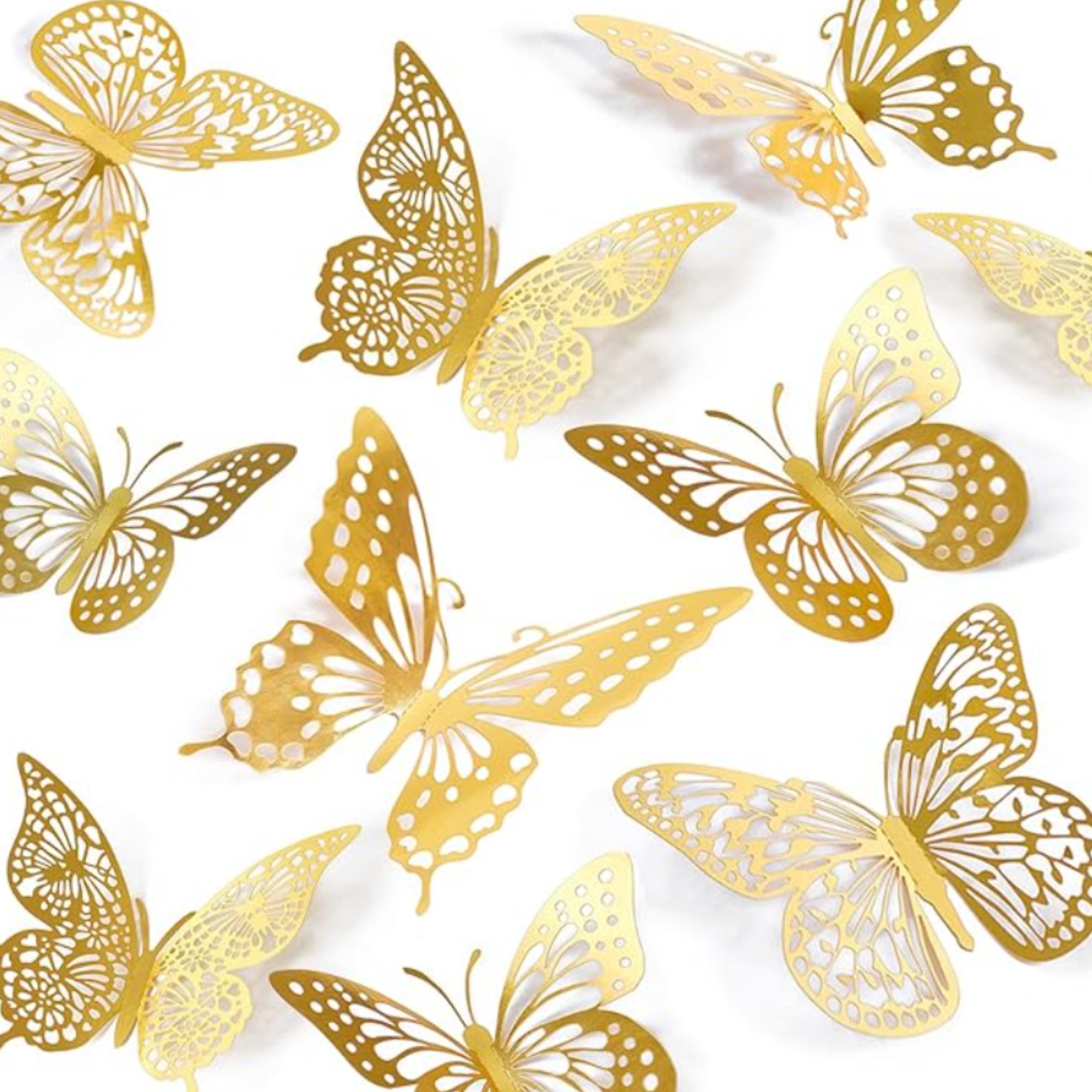 Golden Butterfly Topper