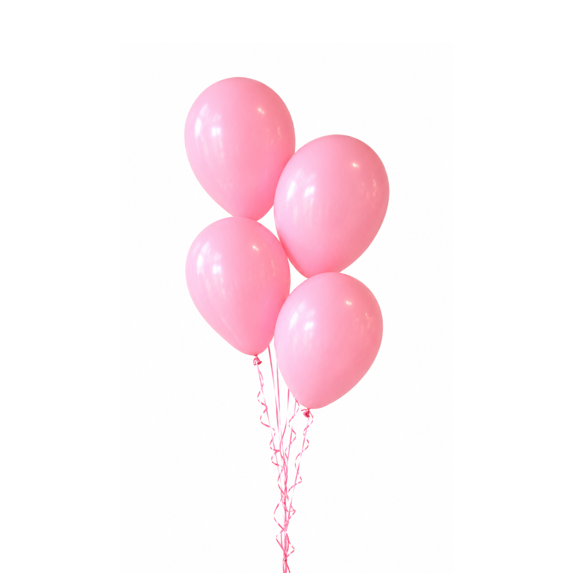 4 Helium balloons