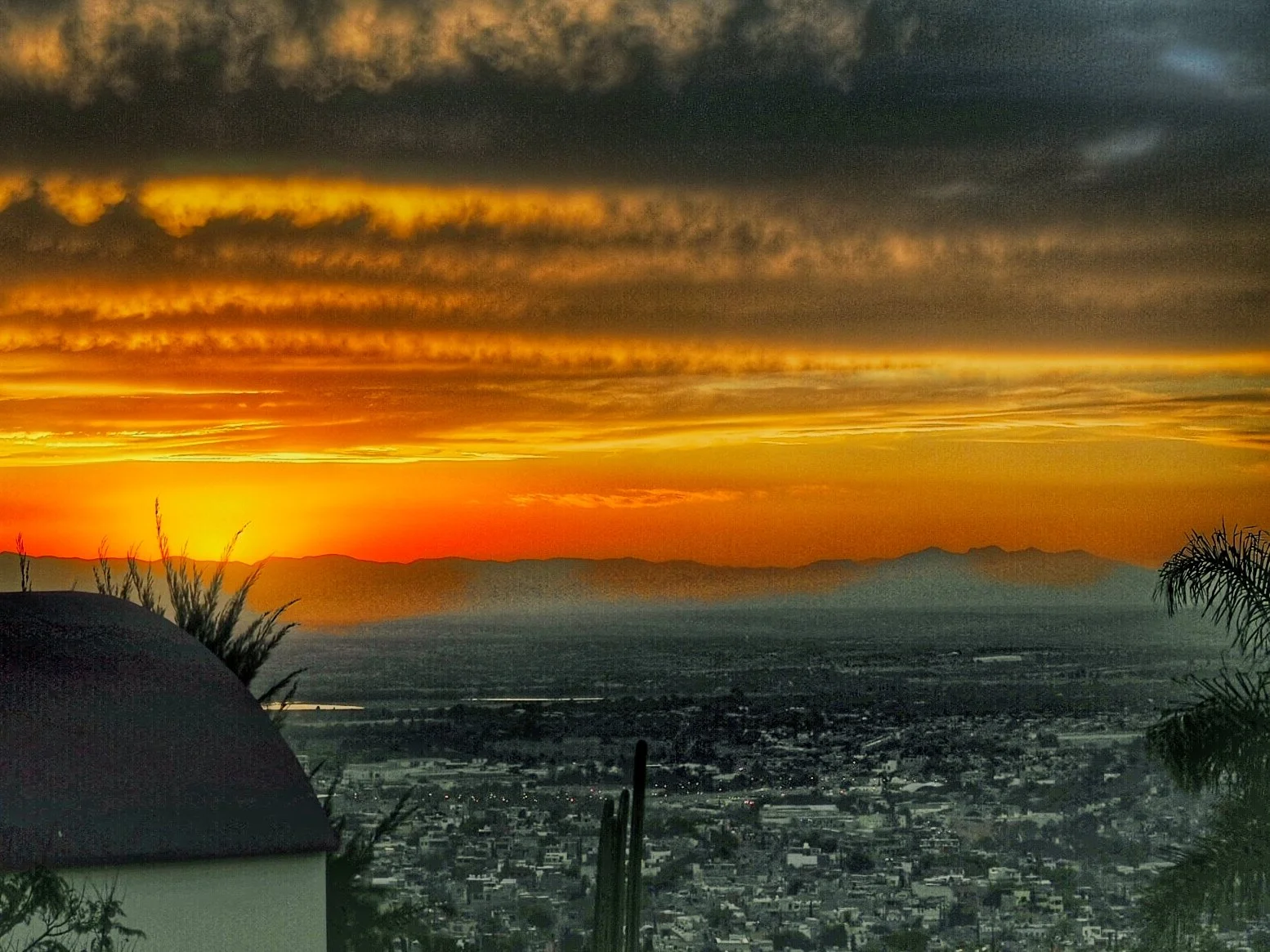 Distant Sunset