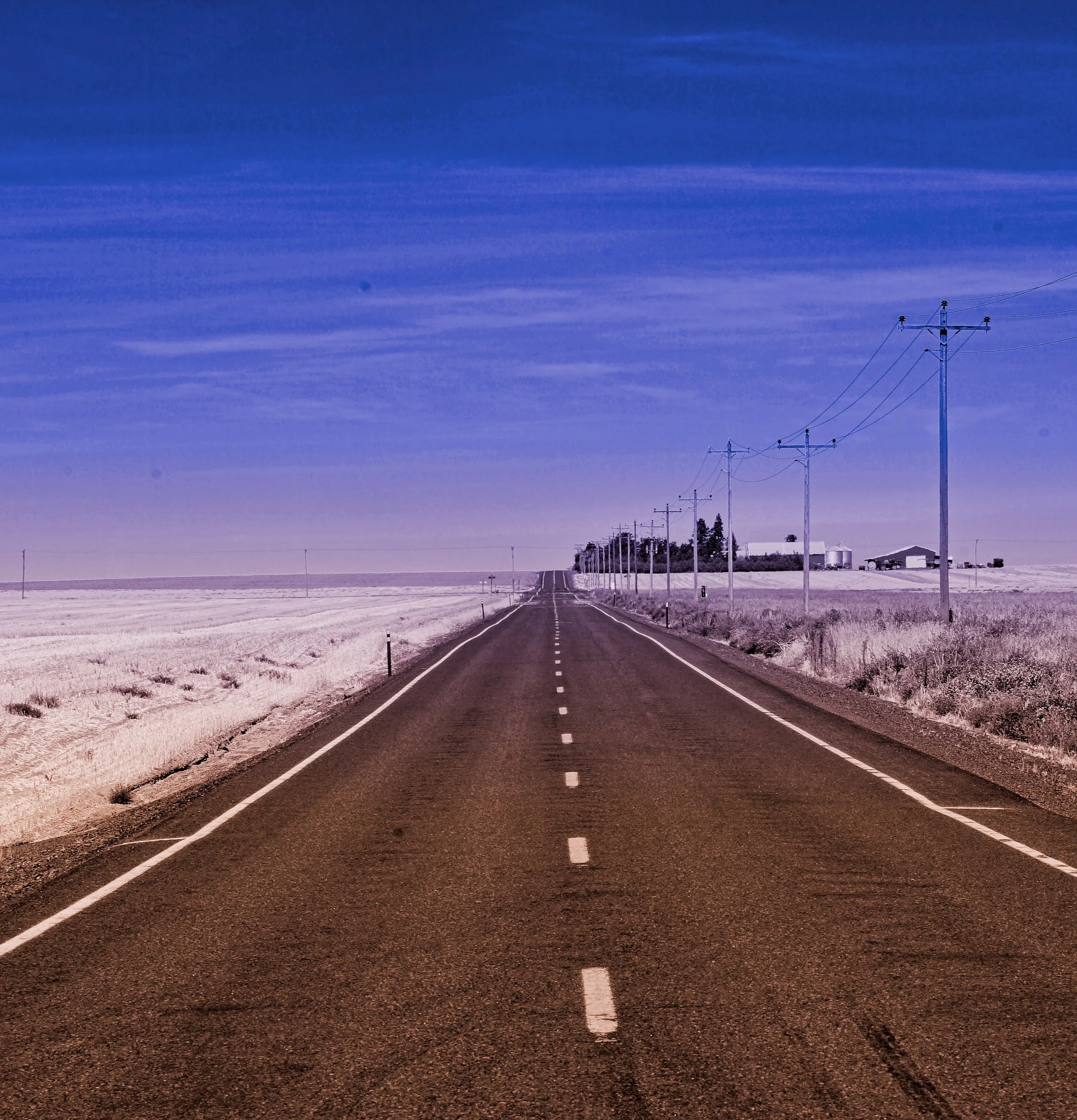 down the road