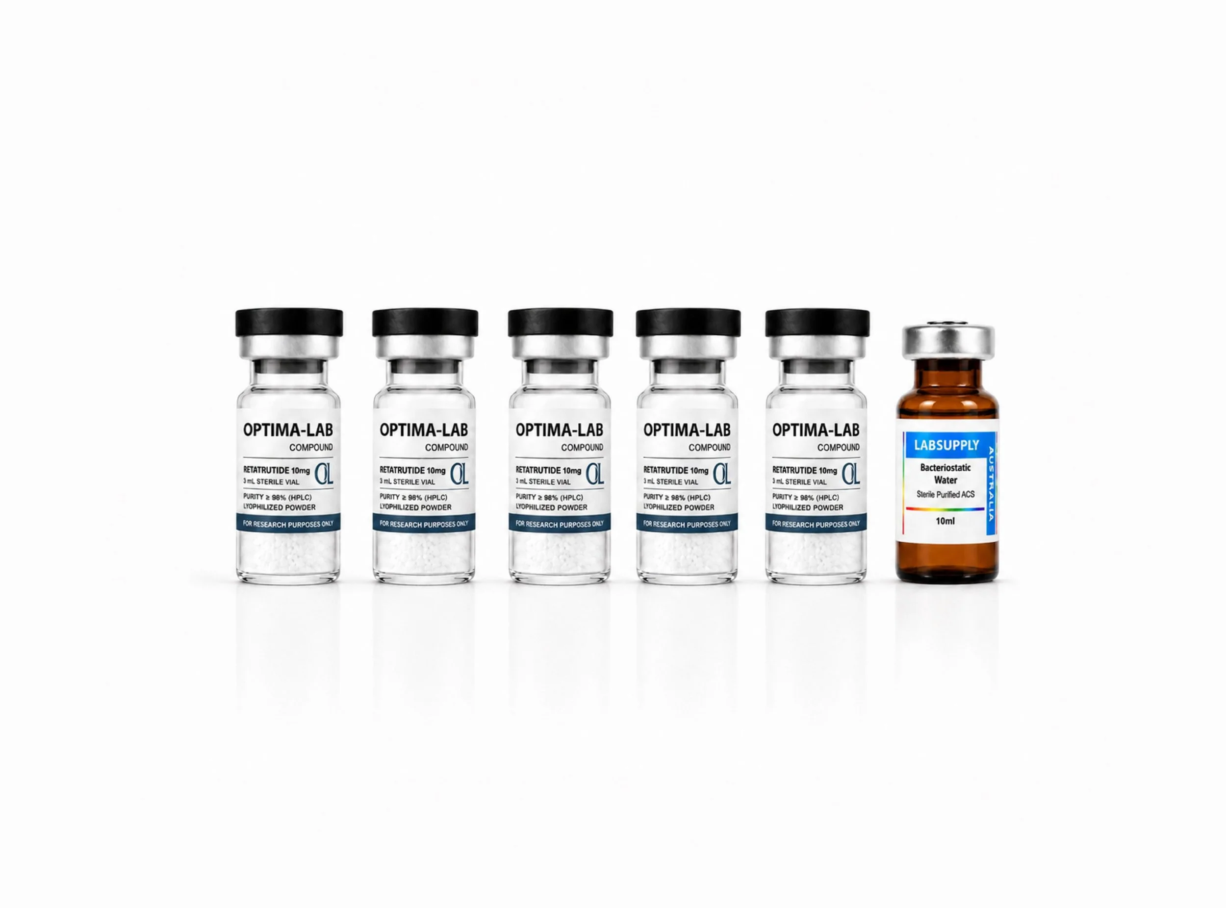 RETATRUTIDE 10MG – 5 PACK