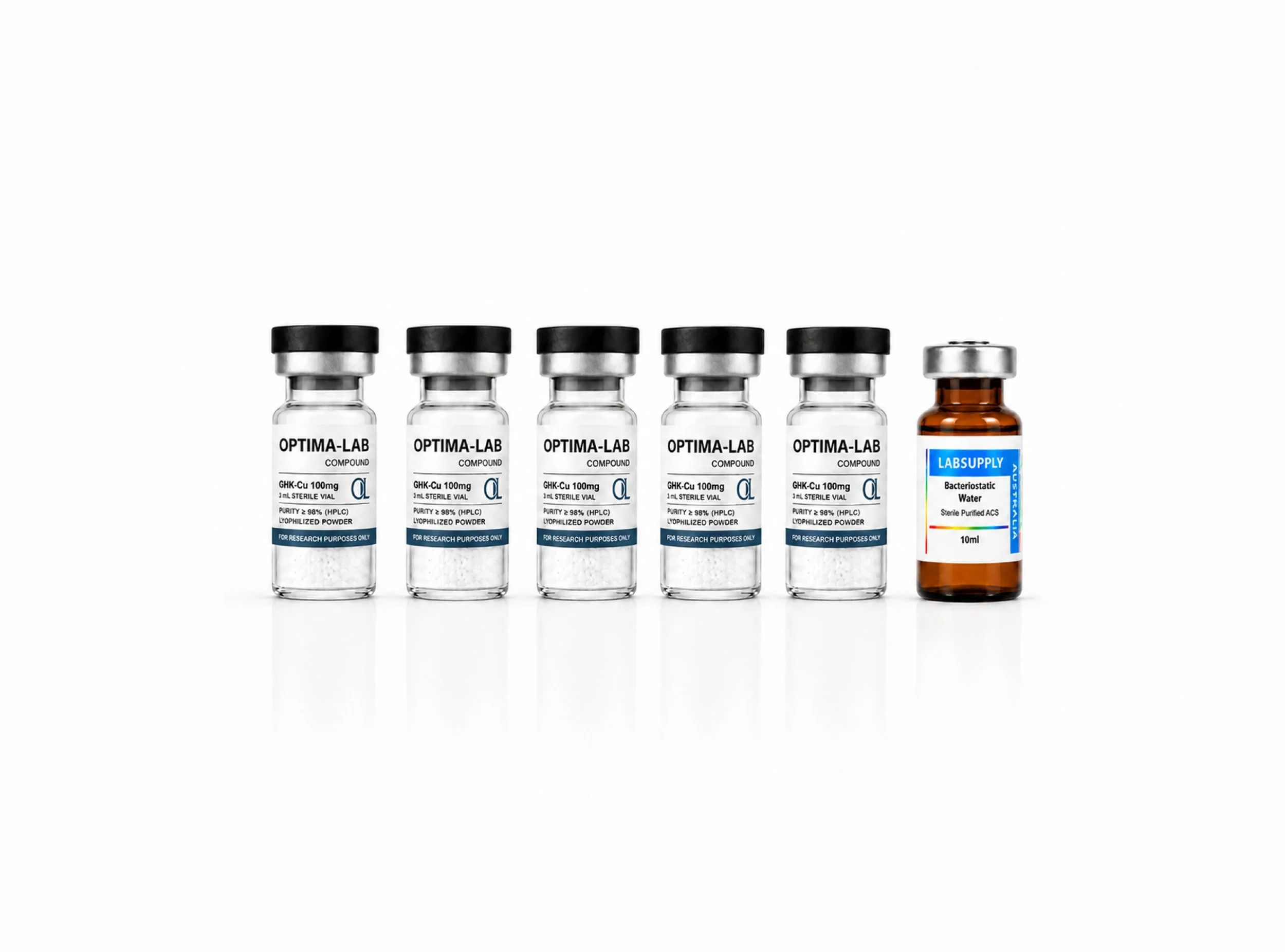 GHK-CU 100MG – 5 PACK