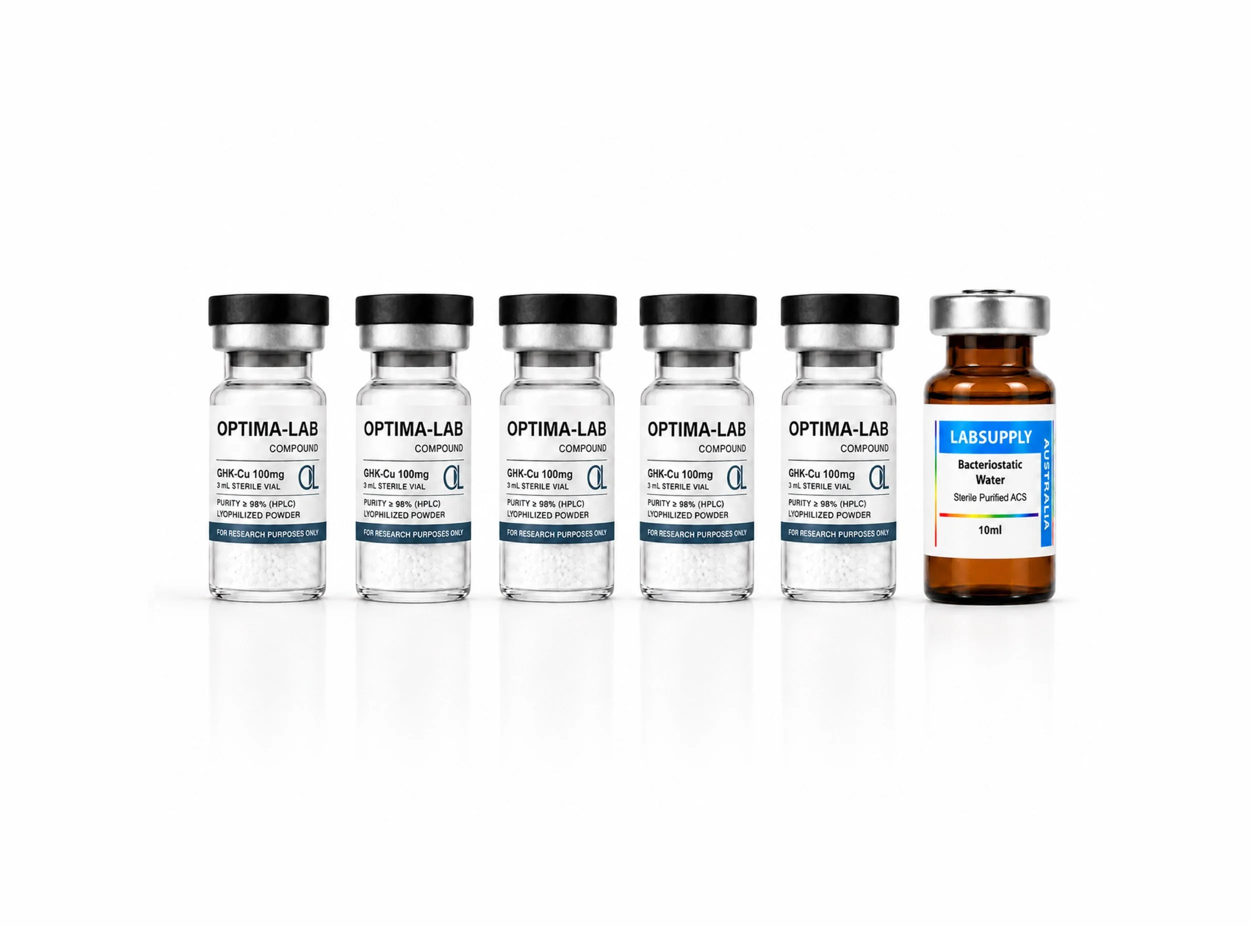 GHK-CU 100MG – 5 PACK