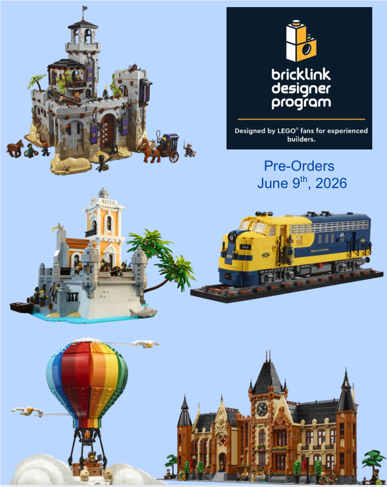 BrickLink Designer Program Series 8 Reveal: Sets, Pre-Order Dates, and Top Picks