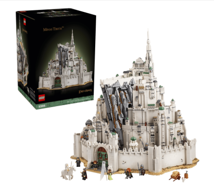 LEGO Minas Tirith Set 11377 Revealed: 8,278 Pieces, $649.99, and June 4 Release!