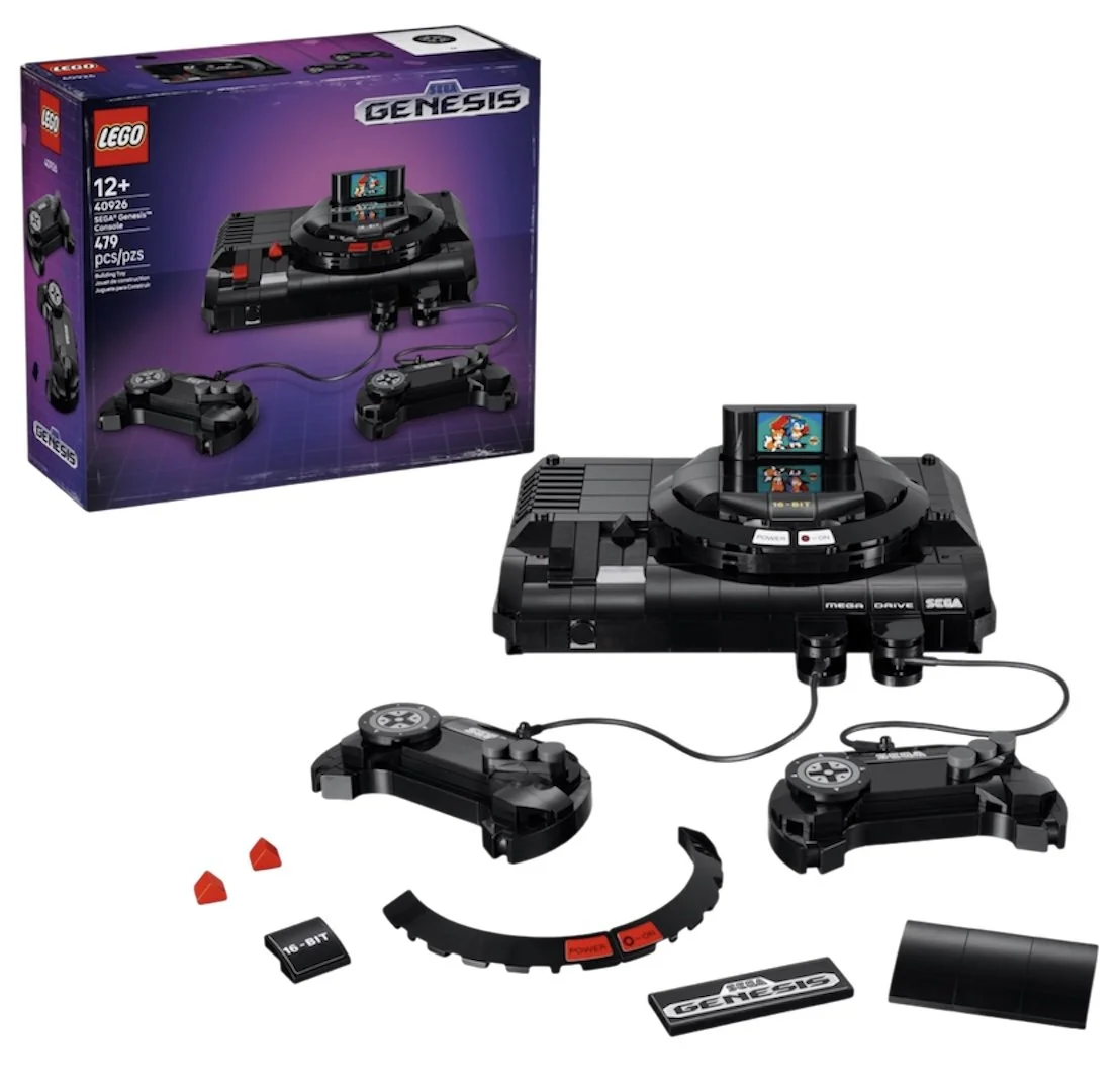 LEGO SEGA Genesis Controller 40926 Revealed: 479 Pieces, $39.99, and June 1st Release!