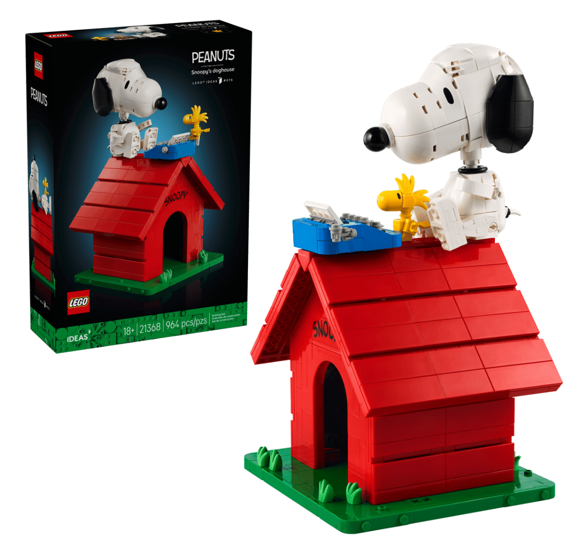 LEGO Ideas Peanuts Snoopy’s Doghouse 21368 Revealed 964 Pieces, $89.99, and June 1st Release! 